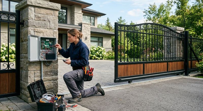 Driveway Gate Service in Roswell, GA